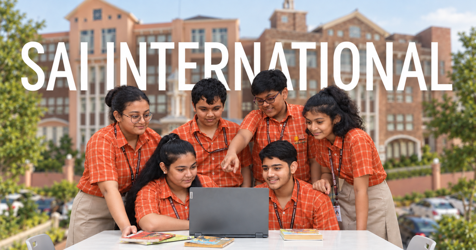 SAI International School students and campus